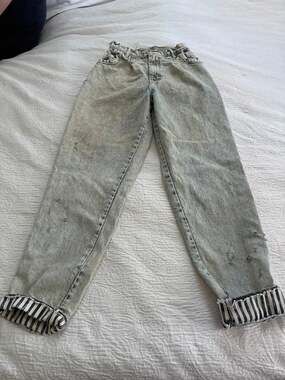 Cap Ferrat stonewashed 80s Jeans S, as is